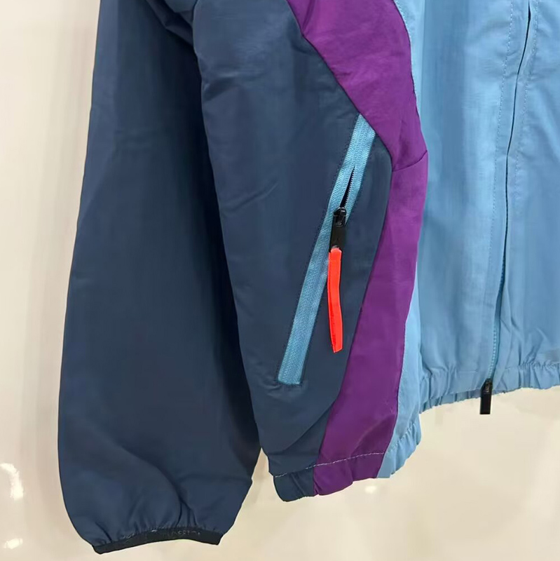 25-26 PSG Jordan Light blue Windbreaker
