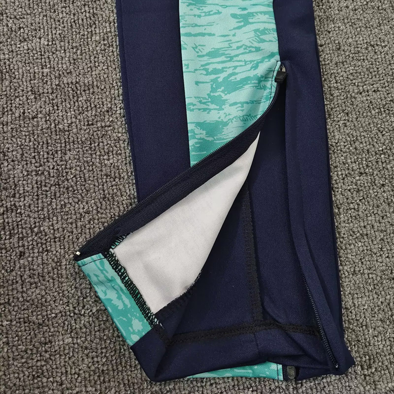 25-26 Bilbao Green Half Pull Tracksuit (Pants Have Pocket)(半拉链)