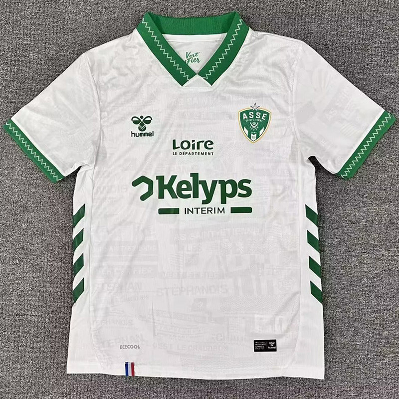 25-26 Saint Etienne Away Fans Soccer Jersey