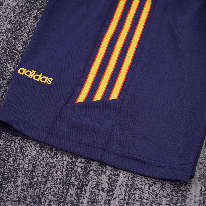 1996 Spain Home Kids Retro Soccer Jersey