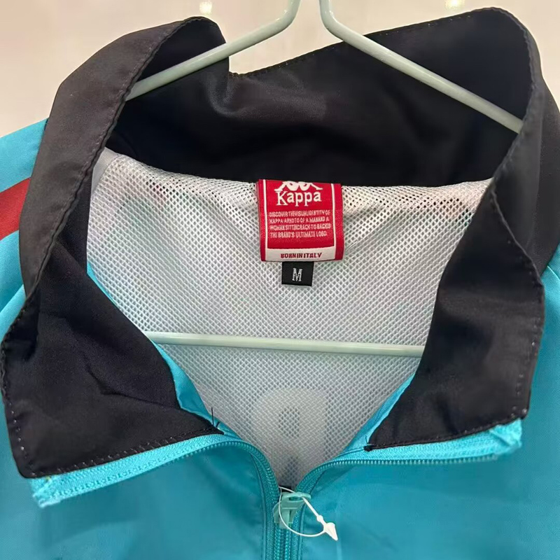 25-26 KAPPA #9 BARCA Green Windbreaker #刺绣