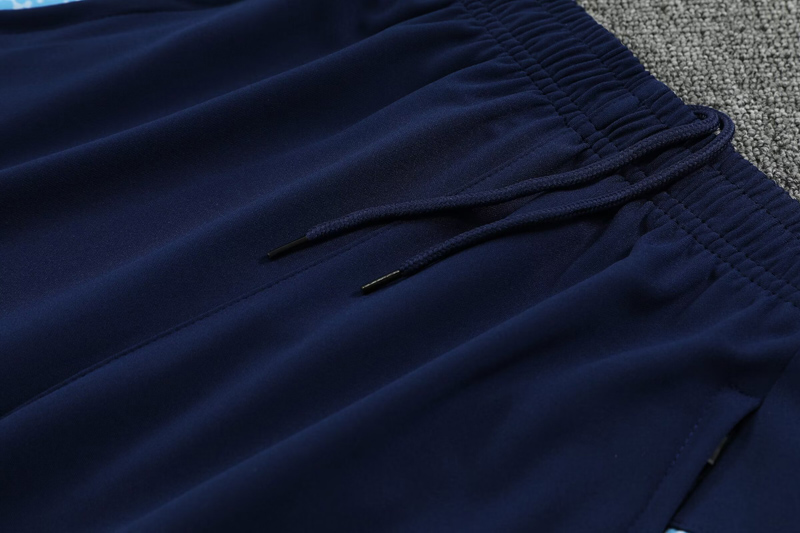 25-26 Man City Light blue Half Pull Tracksuit (半拉链)(印花)