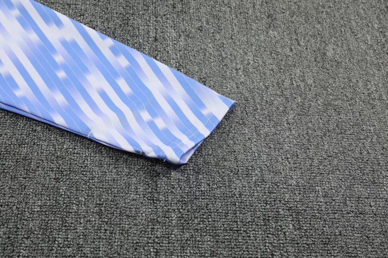 25-26 Man City White Half Pull Tracksuit (半拉链)(印花)