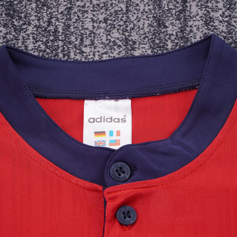 1996 Spain Home Kids Retro Soccer Jersey