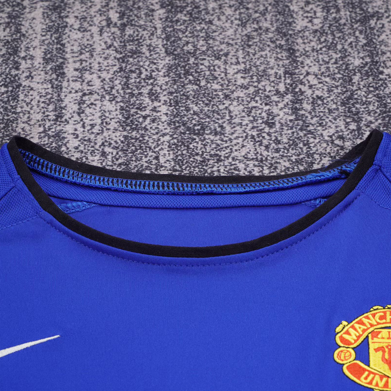 2002-2003 Man Utd Away Kids Retro Soccer Jersey