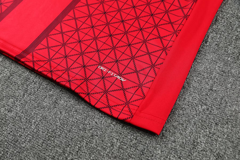 25-26 PSG Red Half Pull Tracksuit (半拉链)