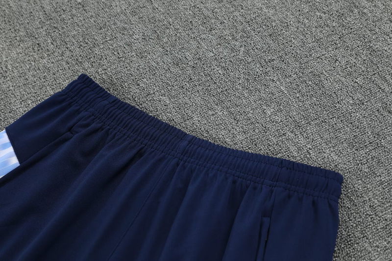 25-26 Man City White Half Pull Tracksuit (半拉链)(印花)