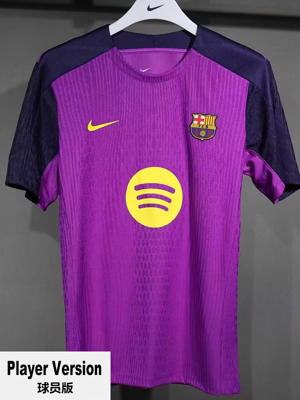 25-26 BAR Purple Player Version Training Shirts