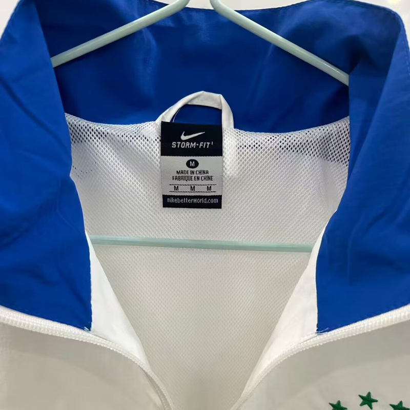 25-26 Brazil White Windbreaker