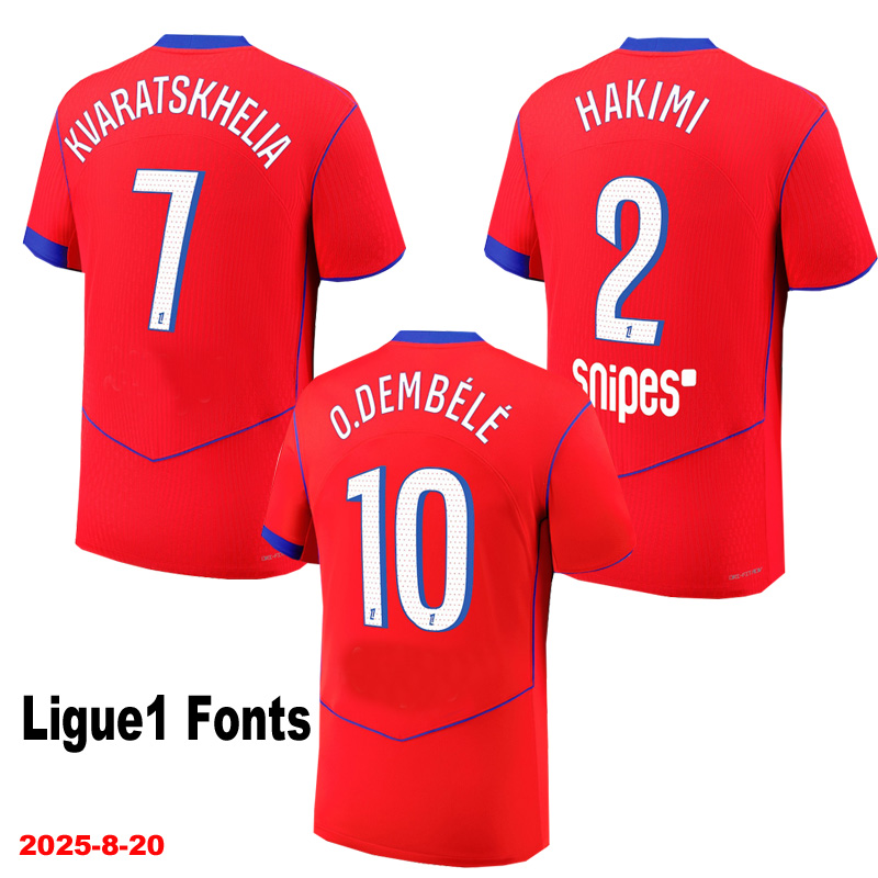 25-26 PSG Third Long Sleeve Soccer Jersey (长袖)