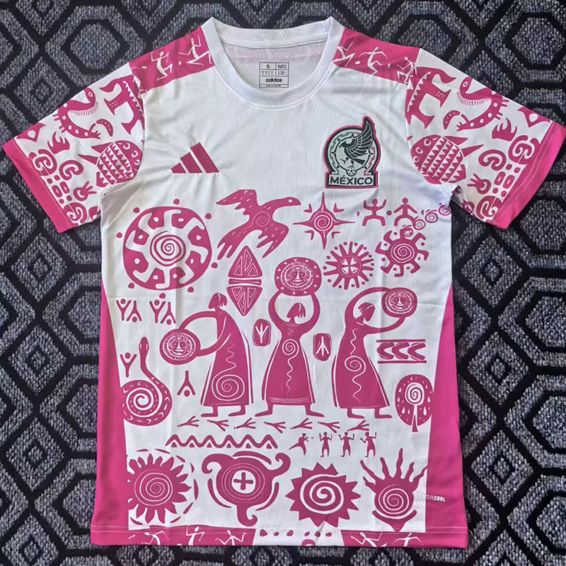 25-26 Mexico Pink Special EditionTraining Shirts
