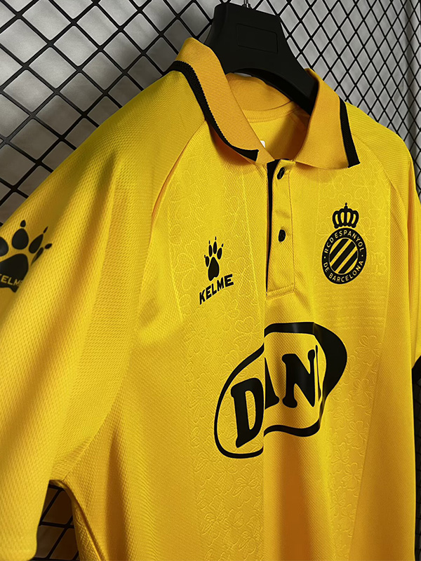 25-26 Espanyol Yellow 125th Anniversary Fans Soccer Jersey