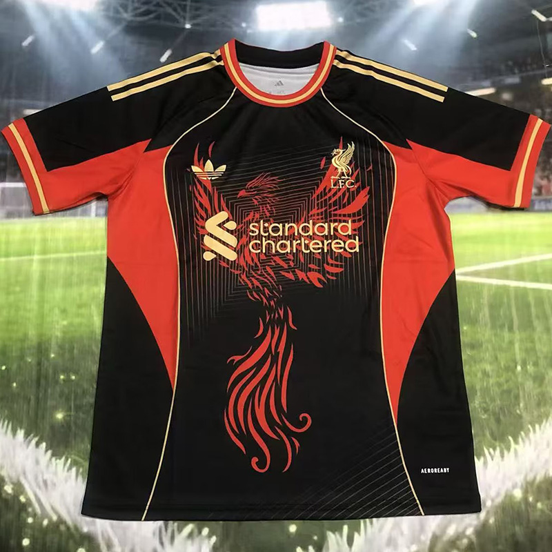 25-26 LIV Black Red Special Edition Training Shirts