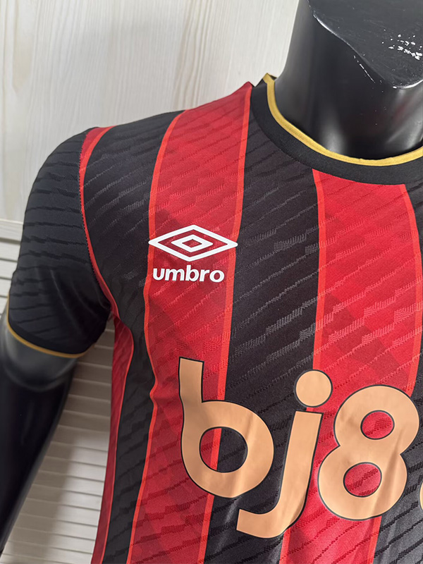 25-26 Bournemouth Home Player Version Soccer Jersey