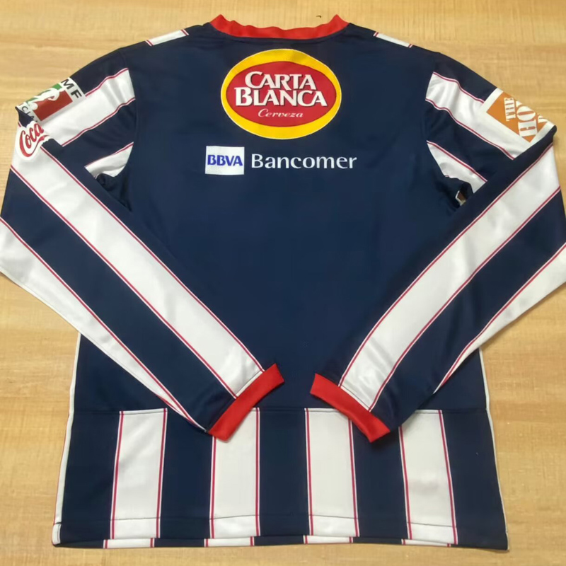 2009-2010 Monterrey Home Long Sleeve Retro Soccer Jersey (长袖)