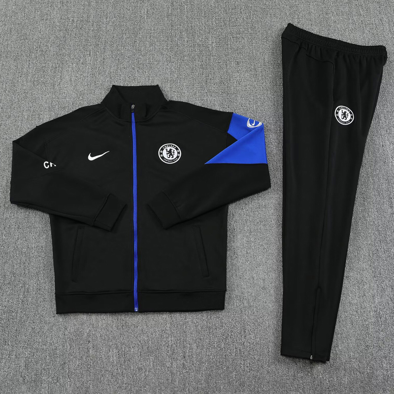 25-26 CHE Black Jacket Tracksuit