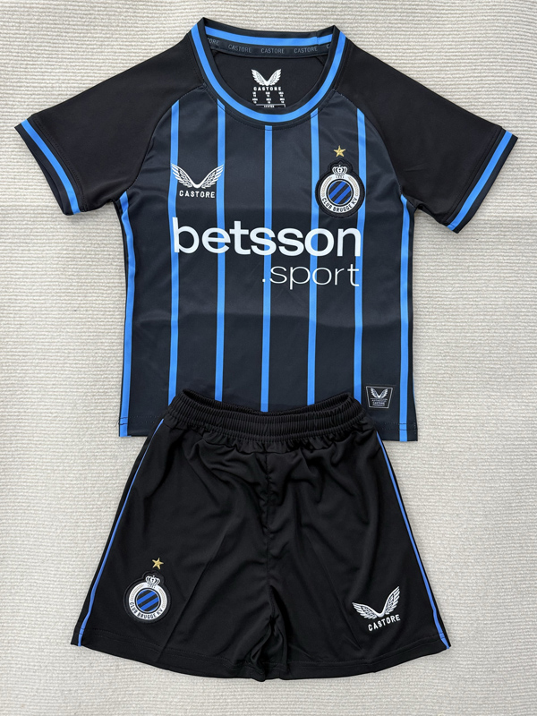 25-26 Bruges FC Home Kids Soccer Jersey