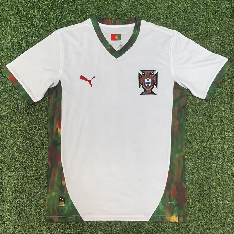 25-26 Portugal White Training shirts