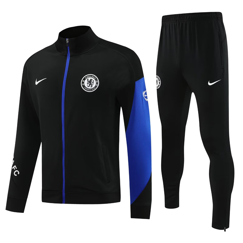 25-26 CHE Black Jacket Tracksuit