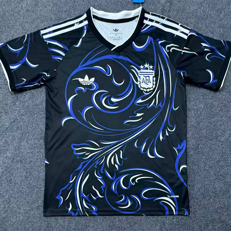 2026 Argentina Black Fans Soccer Jersey