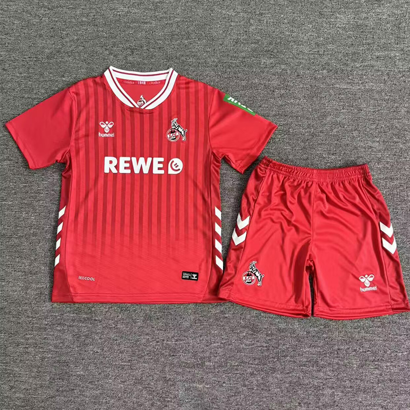 25-26 Koln Away Kids Soccer Jersey