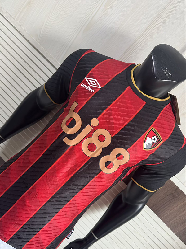 25-26 Bournemouth Home Player Version Soccer Jersey