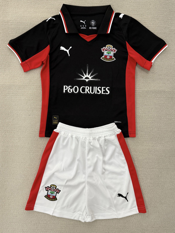 25-26 Southampton Away Kids Soccer Jersey