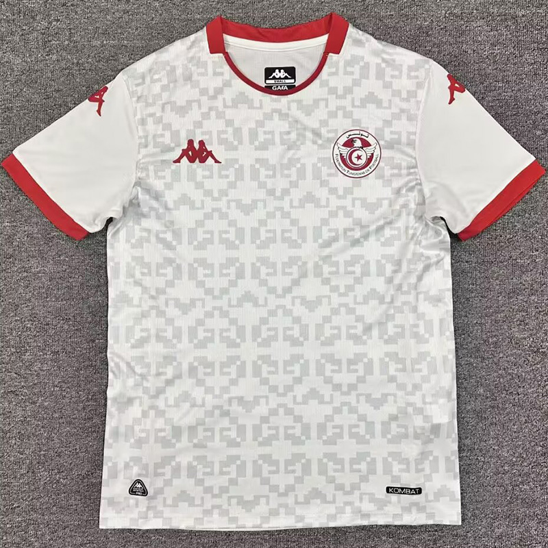 25-26 Tunisia Away Fans Soccer Jersey