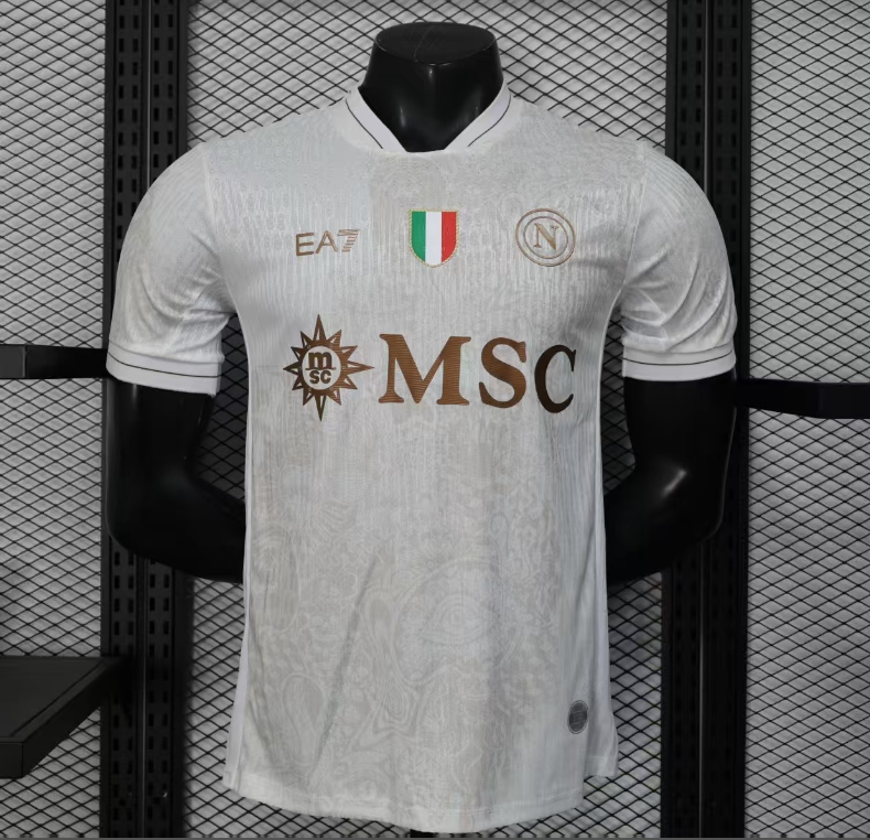 25-26 Napoli AWAY Player Version Soccer Jersey