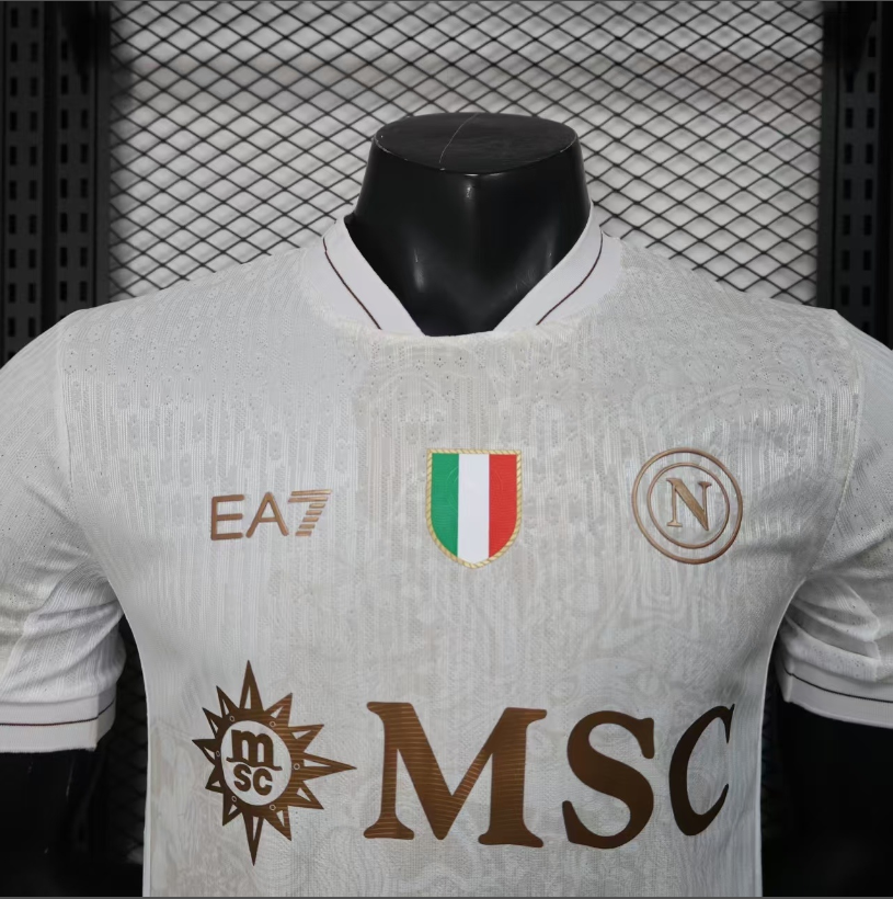 25-26 Napoli AWAY Player Version Soccer Jersey