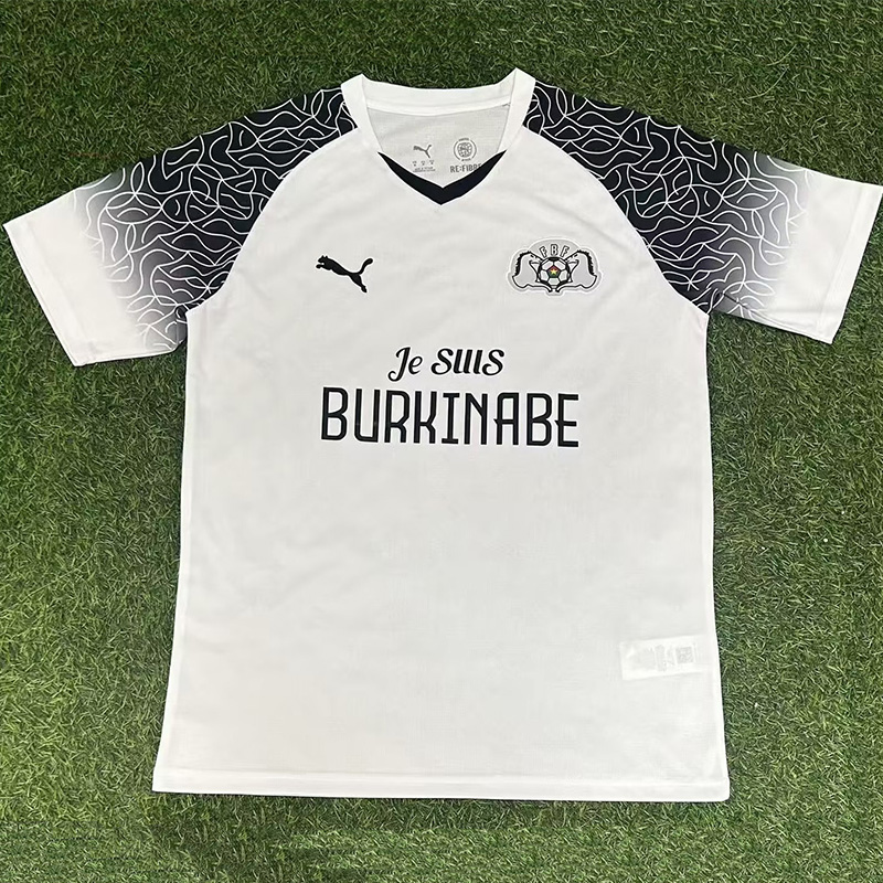 2026 Burkina Faso White Fans Soccer Jersey