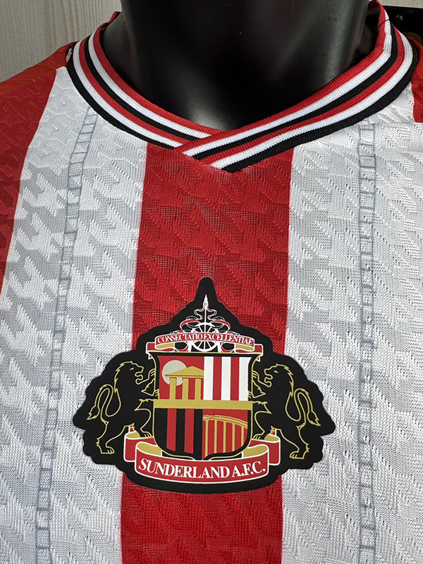 25-26 Sunderland Home Player Version Soccer Jersey