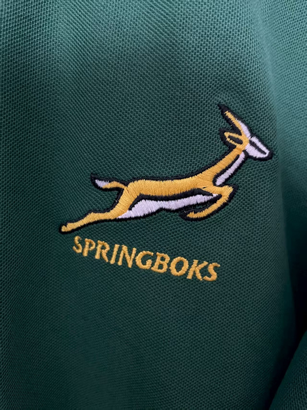 2025 South Africa Green Polo Rugby Jersey (有领)