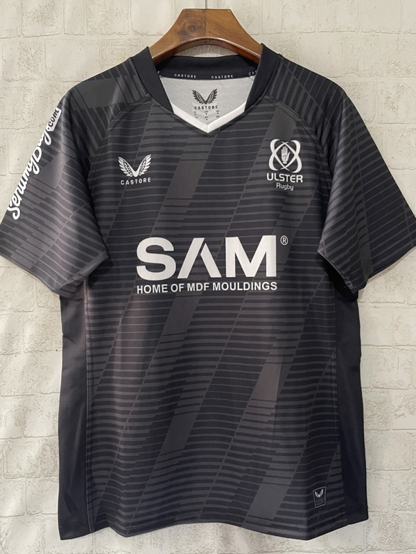 2025 ULSTER Black Rugby Jersey (圆领)