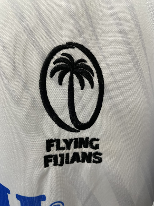 2025 FIJI Home White Rugby Jersey (圆领)