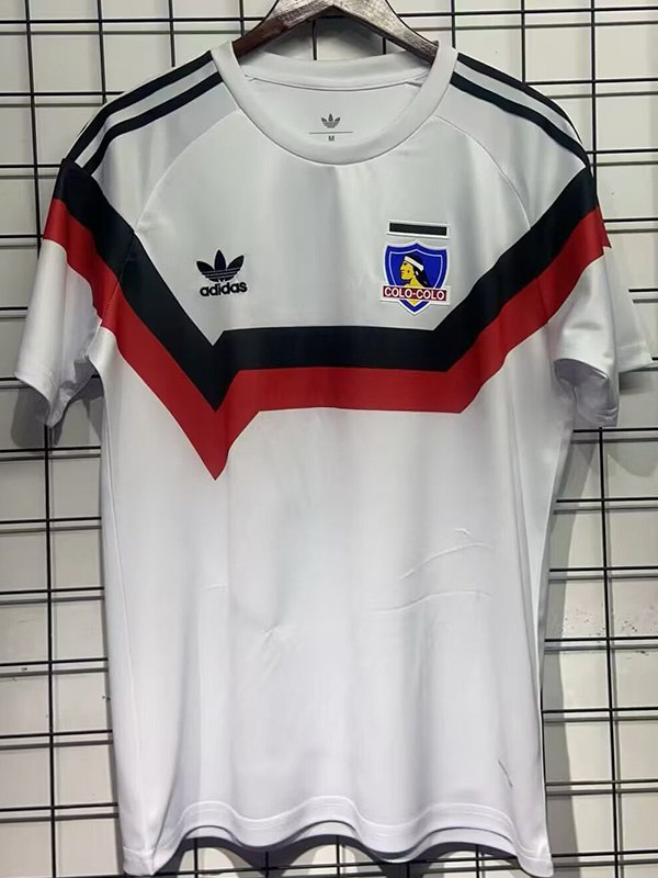 25-26 Colo-Colo White Casual Edition Training shirts