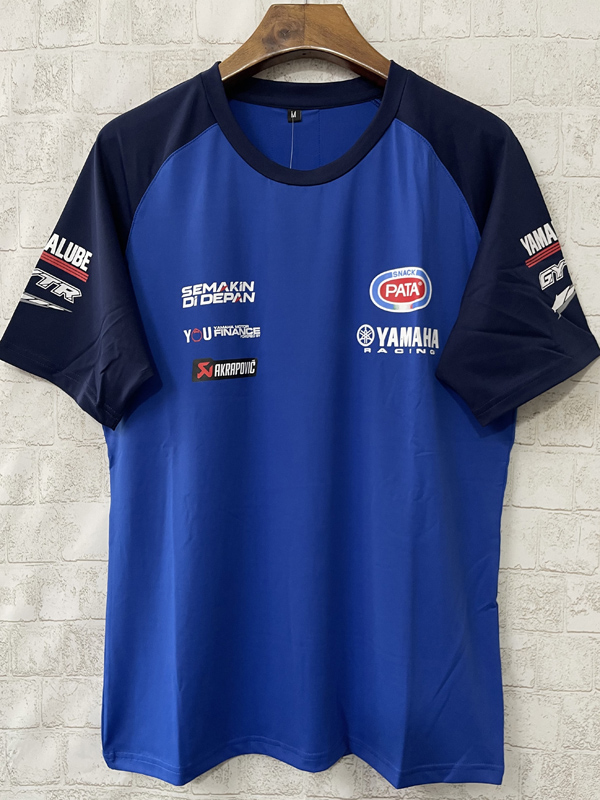 2025 YAMaHA SDD Blue T-Shirts Racing Suit (圆领)