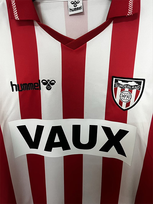1991 Sunderland Home Retro Soccer Jersey