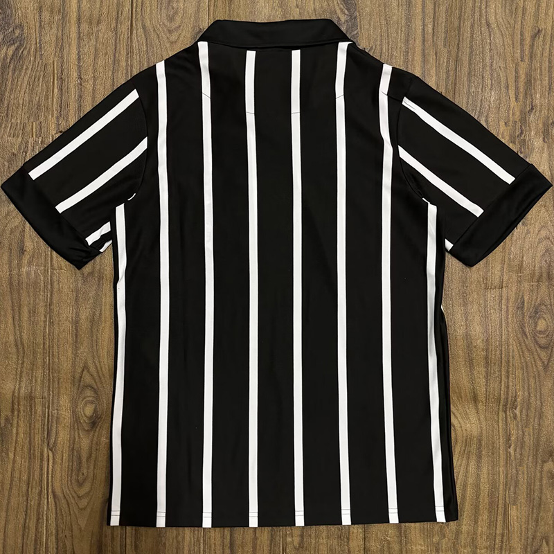 2012 Corinthians Black Special Edition Retro Soccer Jersey