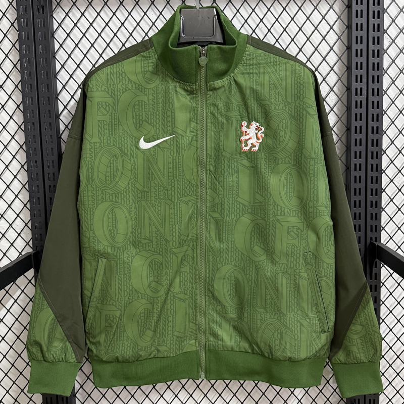 25-26 CHE Green Windbreaker #F1077