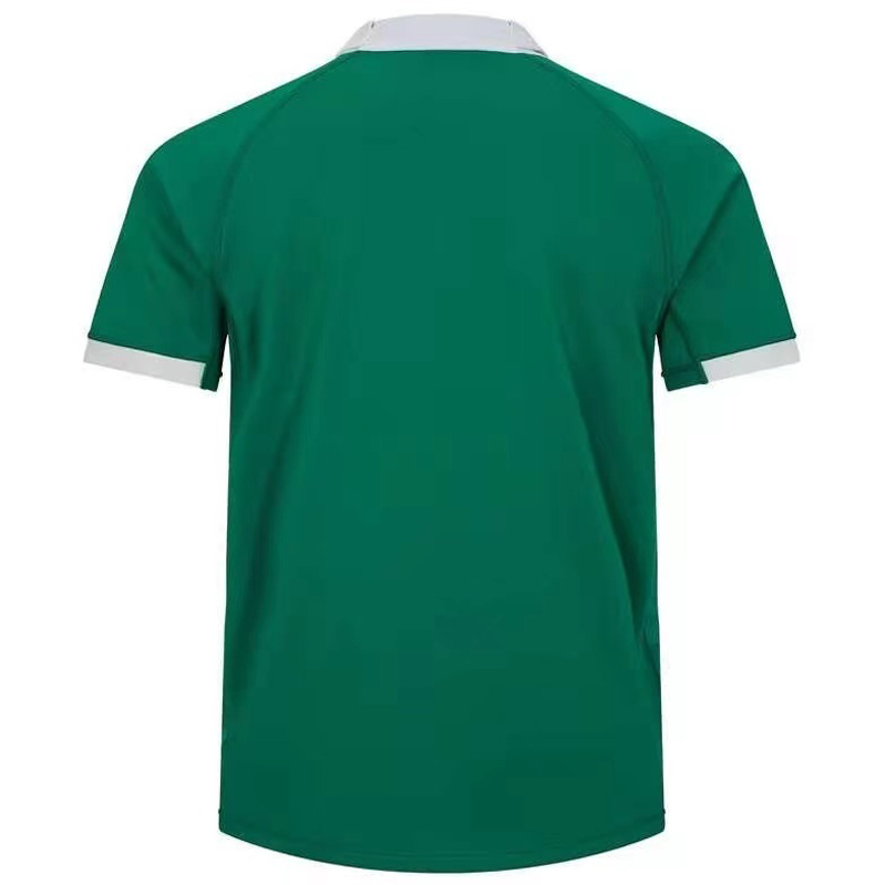 2026 Ireland Home Green Polo Rugby Jersey (有领)