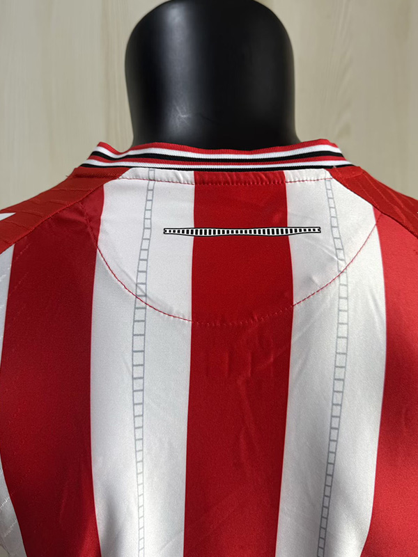 25-26 Sunderland Home Player Version Soccer Jersey