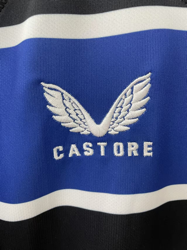 2025 Bath Home Blue Rugby Jersey (圆领)