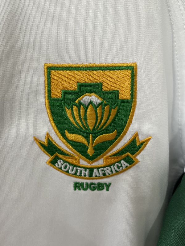 2025 South Africa White Rugby Jersey (圆领)