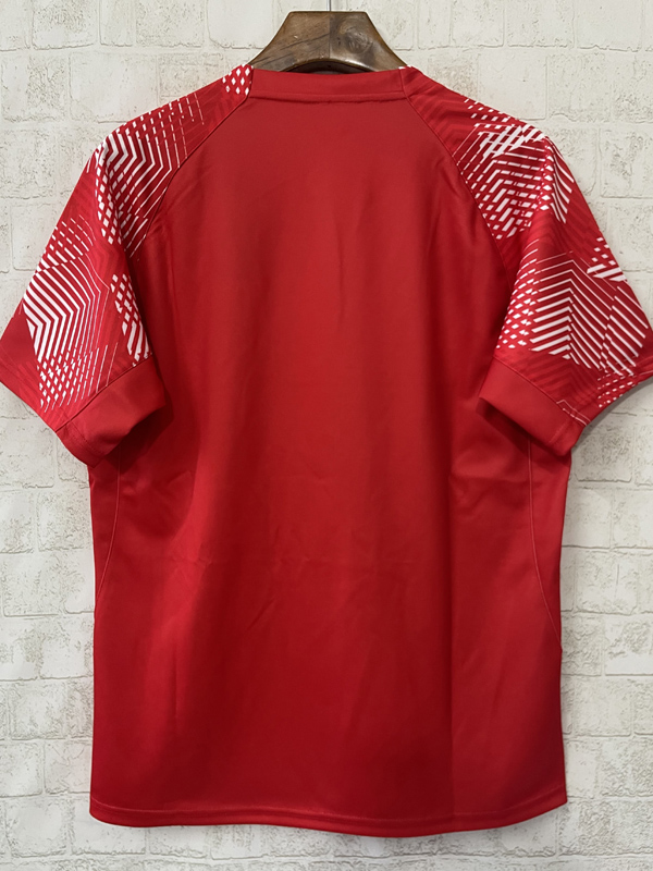 2025 England Red Rugby Jersey (圆领)