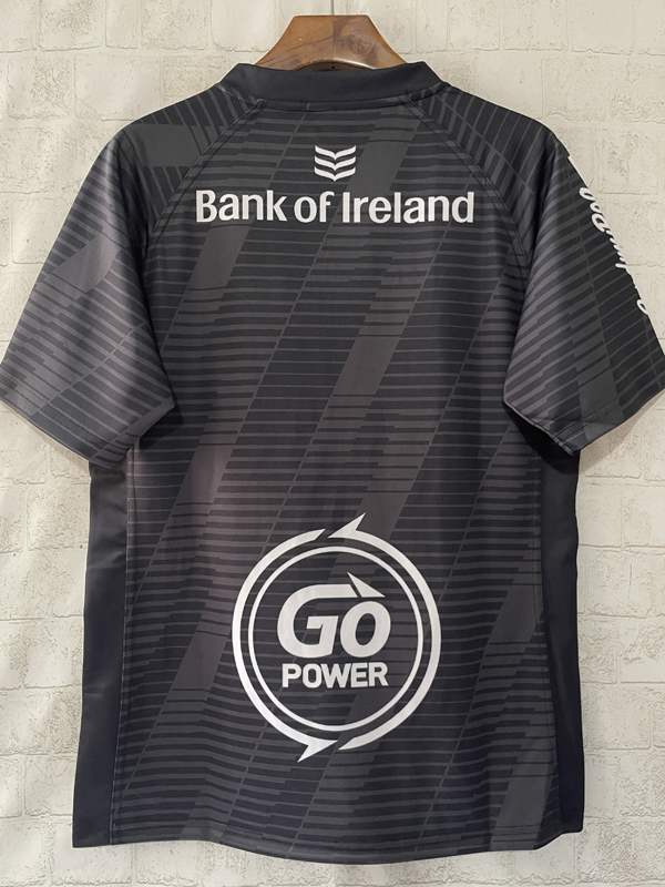2025 ULSTER Black Rugby Jersey (圆领)