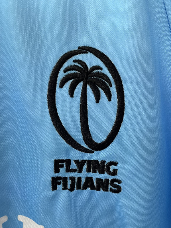 2025 FIJI Away White Rugby Jersey (圆领)