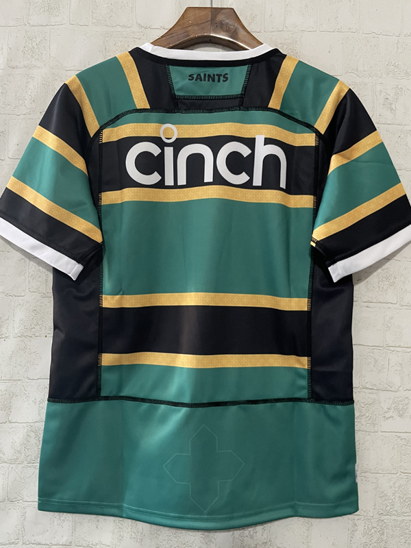 2026 Northampton Saints Home Green Rugby Jersey (圆领)