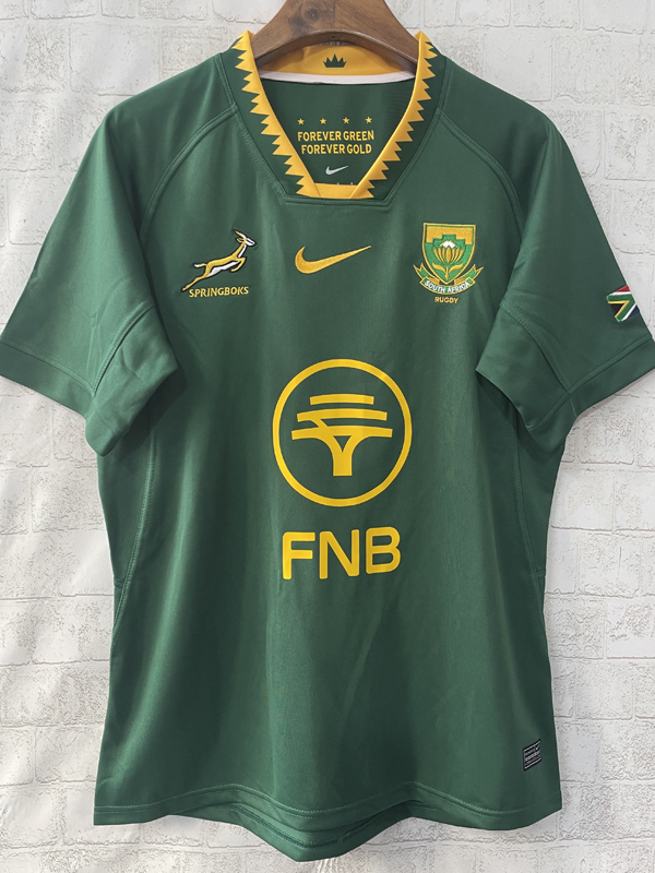 2025 South Africa Green Rugby Jersey (圆领)
