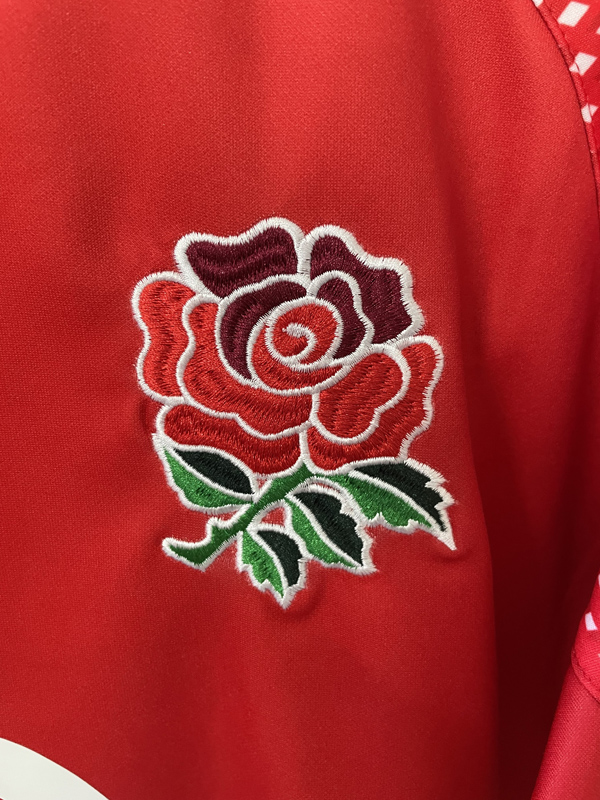 2025 England Red Rugby Jersey (圆领)